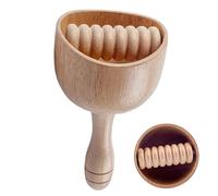 Body Gua sha in legno terapia di massaggio strumenti manuale di drenaggio linfatico massaggiatore portile sha utensile per il corpo leggero massaggiatore per il corpo per le donne uomini 3,9x3,5 in