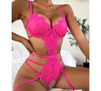 Body In Pizzo Lingerie Crotchless Teddy Sexy Intimo Leotard Spicy Outfit