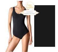 Body In Viscosa Wolford Nero Classico Elegante Basic A Vita Alta
