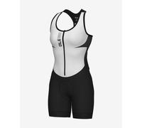 Body integrale Alé PRAGMA Color Block corto bianco nero donna - L