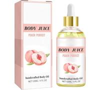Body Juice Oil,Body Juice Oil Vanilla,Body Juice Oil Strawberry,Body Juice Oil Mango,Body Juice Oil Vanilla Cream,Moisturizing Body Oil,Essencia Scented Juicy Body Oil (Peach)