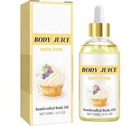 Body Juice Oil,Body Juice Oil Vanilla,Body Juice Oil Strawberry,Body Juice Oil Mango,Body Juice Oil Vanilla Cream,Moisturizing Body Oil,Essencia Scented Juicy Body Oil (Vanilla)