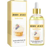 Body Juice Oil, Mango Cake Vanilla Cream Scented Handcrafted Body Oil, Body Juice Oil Select Your Scents, Body Oil For Women, Nourishes Body & Maintains Moisture (Vanilla)