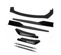 Body Kit Diffusore Labbro 10 Pezzi Per S40 Per S60 S80 Per S90 Minigonne Laterali Per Auto Paraurti Anteriore Lucido Spoiler Splitter Accessori Di Ricambio(Carbon fiber pattern)
