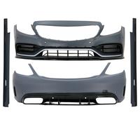 Body Kit per Mercedes W205 Berlina 14-20 Paraurti Minigonne C63 Edizione 1