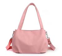 Body Light And Versatile Casual Bag for Men & Women, Lightweight Everyday Travel Crossbody Shoulder Bag, Unisex Casual Tote (Light Pink)