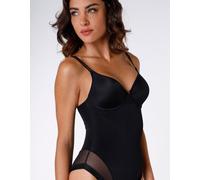 Body Lovable contenitivo con ferretto in microfibra e tulle Millenium Equilibre