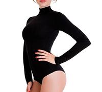 BODY LUPETTO DONNA BELLISSIMA MANICA LUNGA ART BODY LUPETTO ML 095 COL. E MIS. A SCELTA (S/M, FUMO)