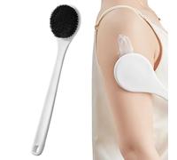 Body Makeup Brush - Extra Long Handle Scrubber, Soft Portable Bath Brush, Shower Accessory | Full Body Tool, Personal Care For Family Friends Colleagues Home Use