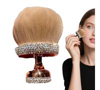 Body Makeup Brush with Large Soft Bristles, Blender Brush, Professional Tool for Cosmetic Routine and Sunscreen Application, Even Coverage, Finish, 3.54x2.56x2.56 Inches