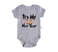 Body Manica Lunga Neonato - I Miei Primi Vestiti Di Capodanno Per Neonati, Bambini, Bambine, Abiti Di Capodanno, Set Di Abiti Con Tutina E Stampa A Lettere