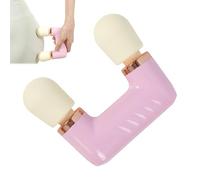 Body Massager - ABS 12,5 x 11,7 x 3,9 cm | Double Head Deep Tissue Muscle Relaxation Device | Portatile Percussion Mini Handheld Electric Massage Tool For Athletes Fitness Recovery Home Office Travel