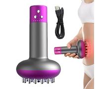Body Massager, Electric Scraper with Heating Function, Muscle Massager for Relaxation, Adjustable Settings, Therapys Tool, Recovery Accessory for Neck, Back, Shoulde,r Legs 3.74x6.3 X 1.5 Inches