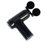 Body Massager, Neck Relaxer Device, Electric Quiet Handheld Tool, 4 Massage Heads, Multi-Level Adjustment, Black Color, Fitness Recovery Gear for Travel, Athletes, Home