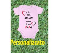 BODY MILAN NEONATO DA 6-24 MESI 4 COLORI DISPONIBILI IDEA REGALO