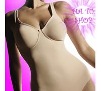 Body Minimal Shape Dermo Dry Modellante Coppe Preformate Gios Bianco Pelle Nero