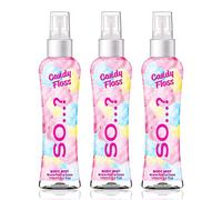 Body Mist By So…? Womens Candy Floss Body Mist Fragrance Spray 100ml Bundle (3 Pack)