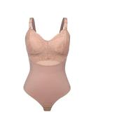 Body Modellante da Donna, Perizoma in Pizzo, Body Modellante da Donna Senza Cuciture, Modellante per Tutto Il Corpo, Vita Sottile, Controllo della Pancia, Intimo, Corsetto Liscio e Piatto, Color