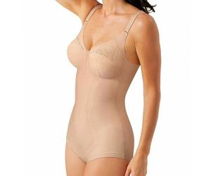 BODY MODELLATORE PLAYTEX REGINA DI QUADRI 2858 2859 COPPE B C D COL. NERO BEIGE