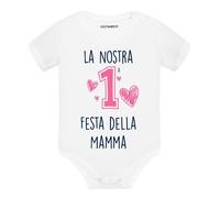 Body Neonato a maniche corte La nostra prima festa della mamma idea regalo