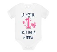 Body Neonato a maniche corte La nostra prima festa della mamma idea regalo