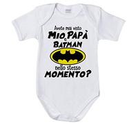 Body neonato avete mai visto mio papà e batman nello stesso momento?, 9 Mesi, Manica corta