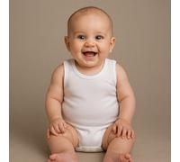 Body neonato bambino Ellepi 840 spalla larga in cotone 3 pz