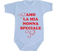 Body Neonato bebé Bimba Bimbo Amo LA MIA Nonna Speciale