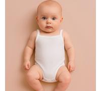 Body neonato bimba Ellepi 3624 spalla stretta cotone 3pz