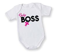 Body Neonato Bodino Idea Regalo Festa della Mamma Baby Boss Grafica Femminuccia 9 Mesi Giromanica