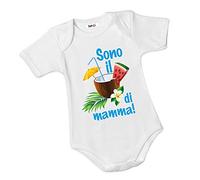 Body Neonato Bodino Idea Regalo per La Mamma Sono Il Cocco di Mamma