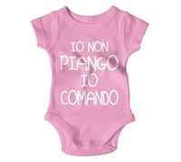 Body Neonato Divertente Io Non Piango Io Comando Bodino Manica Corta Idea Regalo Nascita Tutina Neonato Bimbo Bimba