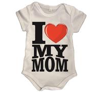 Body Neonato I Love My Mom Stampa a Sublimazione PS 28954-001