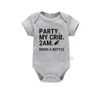 Body Neonato Infant-And-Toddler-Bodysuit Bambino Pigiama Tutine Divertenti Tessuto Anallergico Simpatica Idea Regalo baby shower gravidanza