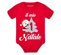Body neonato manica corta Il mio primo Natale idea regalo Natale