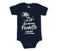 Body Neonato Zio Divertente - Mio Zio Dice che sono Perfetto come lui