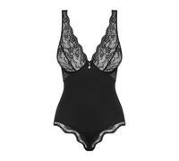 Obsessive Luvae - body trasparente (nero) - L/XL