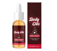 Body Oils, Hydrating Non Greasy Moisturizer Drops, 0.42x1.66 Inches Lightweight Skin Nourishment with 5 Scents, Daily Use for Men Women, Travel Necessary Beach, Night, Bathroom