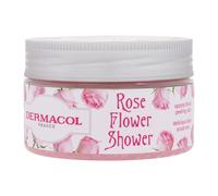 Body Peeling Dermacol Rose Flower Shower Body Scrub 200G Per Donna (Peeling Per Il Corpo)