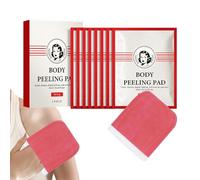 Body Peeling Pad, Sided Cleaning Mitt, Pad with Solid Build, Natural Fiber and Cotton Material Soft Texture with Modern Style, Skincare Tool for Face and Body