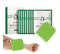 Body Peeling Pad, Sided Cleaning Mitt, Pad with Solid Build, Natural Fiber and Cotton Material Soft Texture with Modern Style, Skincare Tool for Face and Body
