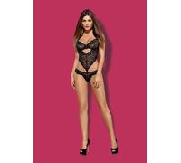 Body pizzo nero OBSESSIVE Alluria Teddy - Taglia: S/M