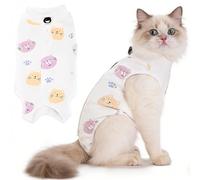Body Post Operatorio Gatto Femmina,Tutina Gatto Post Operatoria,Gilet per Gatti dopo l'intervento Chirurgico,Tuta Gatto Post Intervento,per Gatto Dopo Chirurgia Gattino Sterilizzazione(Stile B, S)