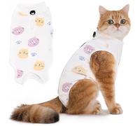 Body Post Operatorio Gatto Femmina,Tutina Gatto Post Operatoria,Gilet per Gatti dopo l'intervento Chirurgico,Tuta Gatto Post Intervento,per Gatto Dopo Chirurgia Gattino Sterilizzazione(Stile B, M)