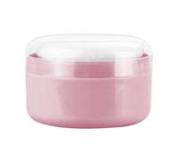 Body Powder Box, Kids Bath Contenir con in polvere, porta da viaggio comodo, design delicati, deposito del bagno premium, miglior accessorio per bambini e cura della, le donne usano 9x9