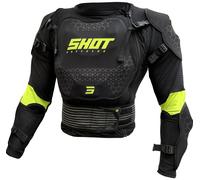 Shot Optimal 2.0 Junior Long Sleeve Protection T-shirt Nero L