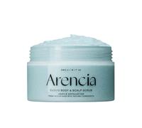Arencia Fresh Cloud scrub per il corpo e il cuoio capelluto, tè bianco e neroli