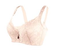 Body Schiena Scoperta Pull Up Invisibile Biancheria Intima Sottile da Donna a Coppa Intera Plus Size Reggiseno Sportivo Senza Fili a Cinque Reggiseno Schiena Scoperta Fascia (, 40/90D)