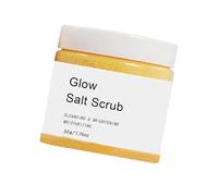 Body Scrub, Refreshing Salt Scrub, Brightening Skin Polish, Light Pink Hydrating Peeling, Nourishing Care for Face, Body, Football, Revitalizing, Softening Rejuvenating