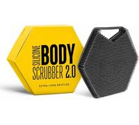 Body Scrubber 2.0 - Scrubber in silicone di alta qualità per la pulizia e l'esfoliazione della pelle - Setole extra lunghe che aumentano la schiuma con manico ergonomico, lunga durata e facile da